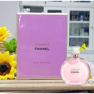 น้ำหอมผู้หญิง CHANEL Chance Eau Tendre EDP 100ml ป้ายคิงพาวเวอร์ ผลิต 10/2022