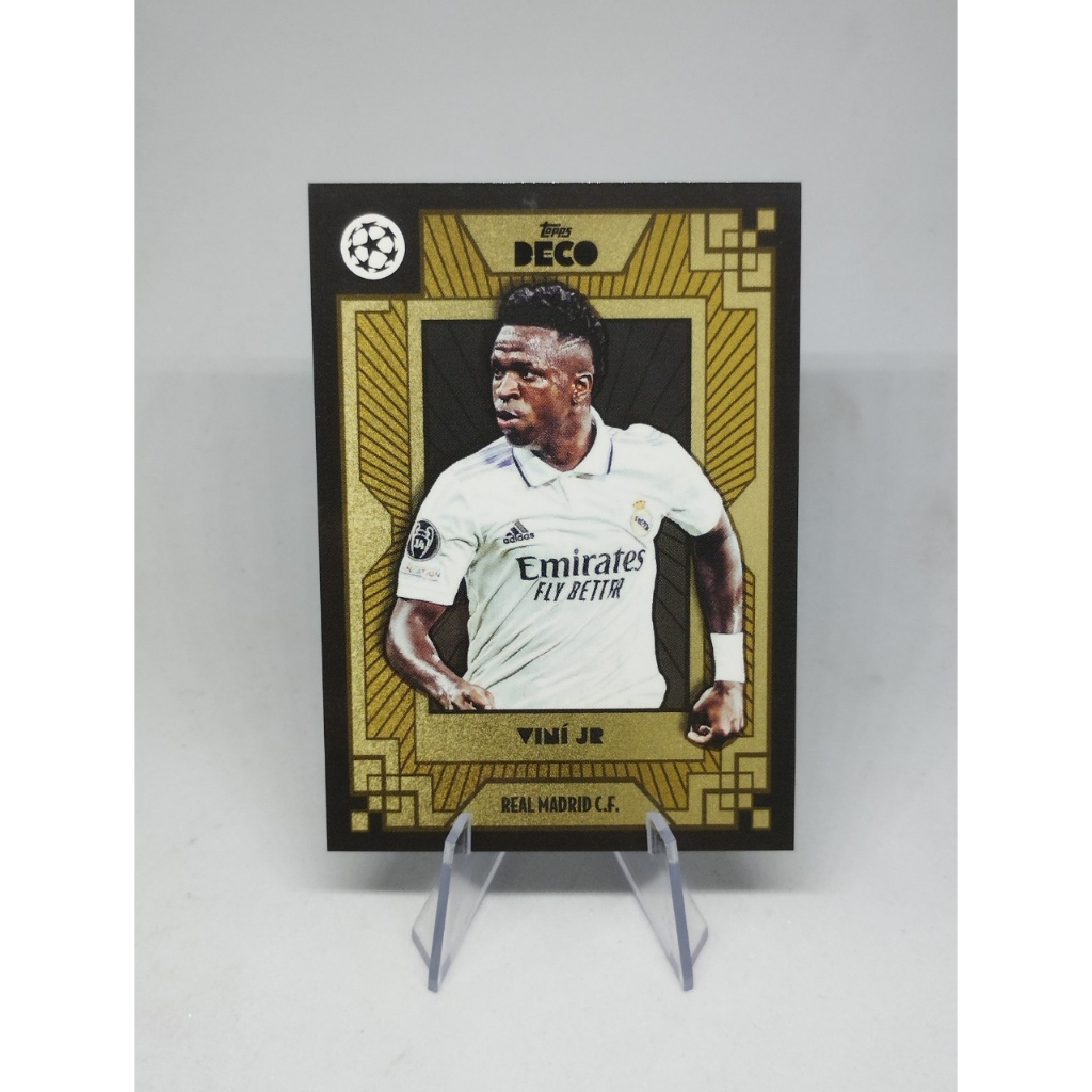 การ์ดบอล FC Barcelona/Real Madrid 2022-23 Topps Deco UEFA Champions League Soccer Cards - รูปที่ 2