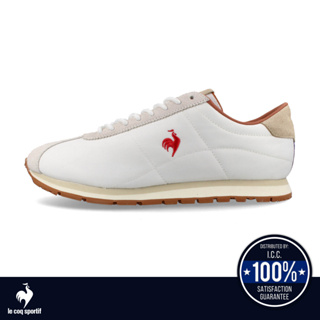 le coq sportif รองเท้าผู้ชาย รุ่น CRÊTE MONTPELLIER (รองเท้าผ้าใบสีขาว, รองเท้าแฟชั่น, แบบผูกเชือก, Sneaker, สนีกเกอร์)