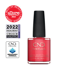 CND VINYLUX สีทาเล็บกึ่งเจล สี Lobster Roll 0.5 oz. (15 ml.) นำเข้าจากอเมริกา