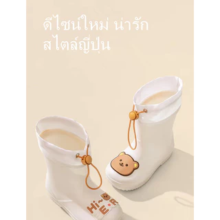 (พร้อมส่ง) รองเท้าบูทสั้นกันฝน สำหรับเด็ก ไซส์เล็ก 700