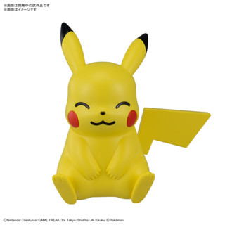 (สั่งจองเดือน 10/2023) Pokemon Plamo Collection Quick 16 !! Pikachu (Sitting Pose)