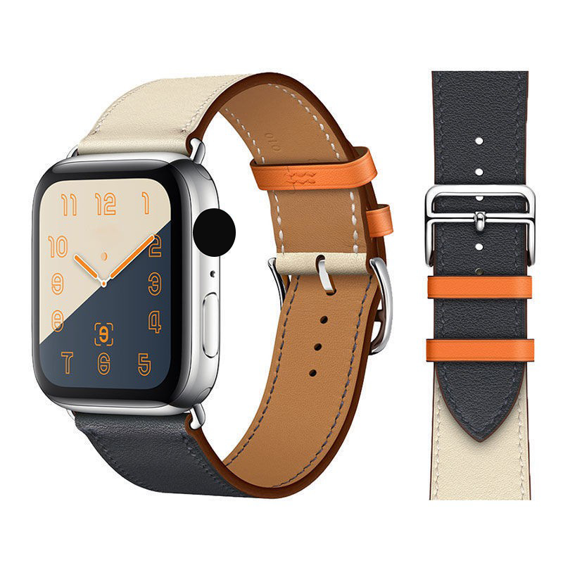 สายนาฬิกาหนังสำหรับสายนาฬิกาiwatch 1 2 3 4 5 6 78 910 se49mm 46mm38mm 40mm 41mm 42mm 44mm 45mmสายนาฬิกาหนังสปอร์ต