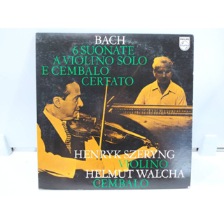 2LP Vinyl Records แผ่นเสียงไวนิล BACH 6 SUONATE AVIOLINO SOLO  (E2A46)