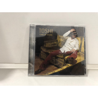 1 CD MUSIC  ซีดีเพลงสากล     TOSHI. TIME TO SHARE  (L6G21)