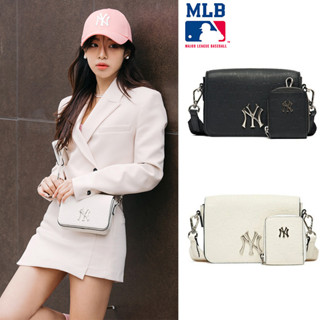 พร้อมส่ง⭐ ของแท้💯% กระเป๋า MLB MONOGRAM UNISEX CROSS BODY BAG กระเป๋าสะพายข้างNY