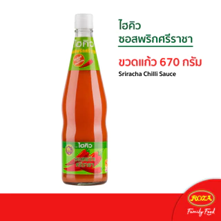 ไฮคิว ซอสพริกศรีราชา ขนาด 670 กรัม