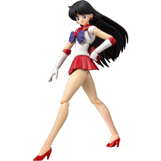 จัดส่งตรงถึงญี่ปุ่น S.H.Figuarts Sailor Moon Sailor Mars -Animation Color Edition- ประมาณ 140 มม. ABS และ PVC ทาสีรูปเคลื่อนย้ายได้