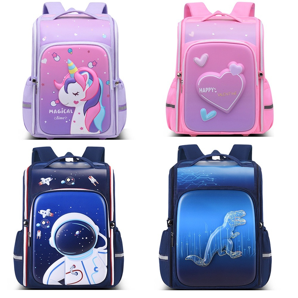 5015#3D, กันน้ำ, ความจุมาก, ทำความสะอาดง่าย, unisex, มีแถบสะท้อนแสง กระเป๋าเป้สะพายหลัง - รูปที่ 7