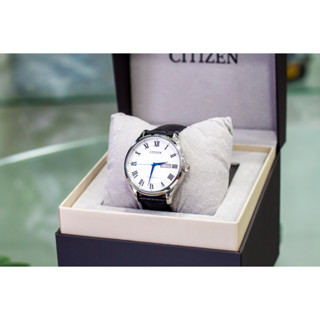 นาฬิกา Citizen หน้ากลมรมขาว ออโต้ สายหนัง NH8360-12A รุ่น NH8360-12A