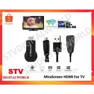 MiraScreen เชื่อมต่อมือถือขึ้นทีวี  MiraScreen  HDMI  For TV