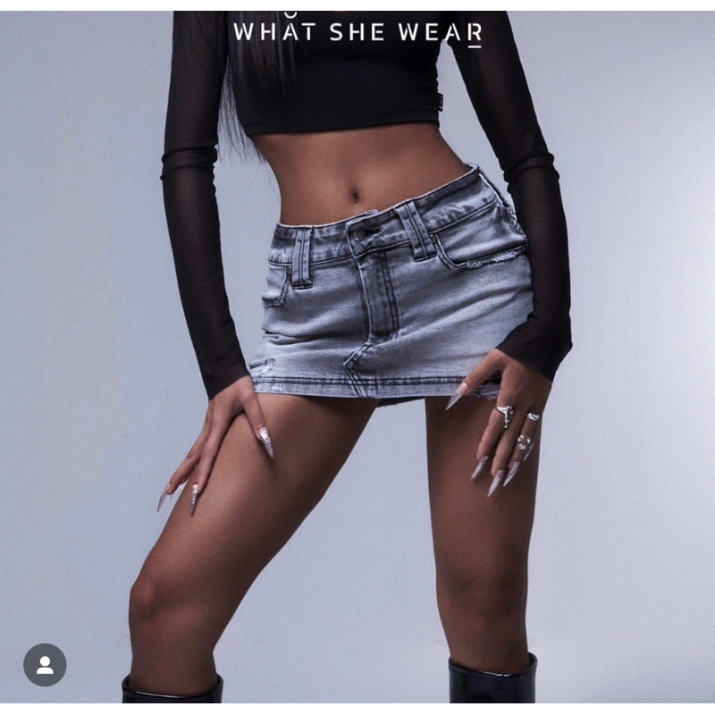 ส่งต่อกระโปรง งานป้าย what.she.wear