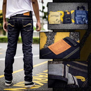 [Boxset แถมถุงผ้าและกล่อง] Kraken Denim KSL-003-16 oz. [ลิขสิทธิ์แท้]