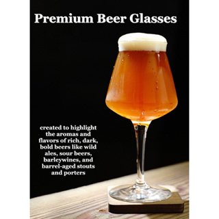 แก้วเบียร์ คราฟ Premium Teku Style Craft Beer Glass แก้วเทกุ ดีไซน์อิตาลี สำหรับเบียร์คราฟพรีเมี่ยม