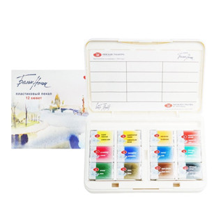 สีน้ำ White Nights เกรดศิลปิน 12 สี