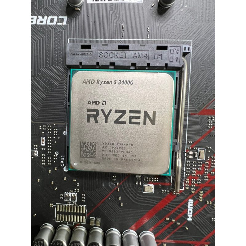 Ryzen5 3400G มือสอง เทส100%