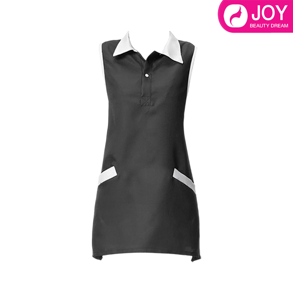 เอี๊ยมช่างคอปก อย่างดี มีทั้งหมด 6 สี ฟรีไซส์ มีสายมัดด้านหลัง - รูปที่ 6