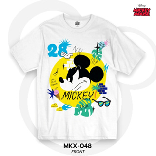 Power 7 Shop เสื้อยืดการ์ตูน มิกกี้เมาส์ ลิขสิทธ์แท้ DISNEY (MKX-048)