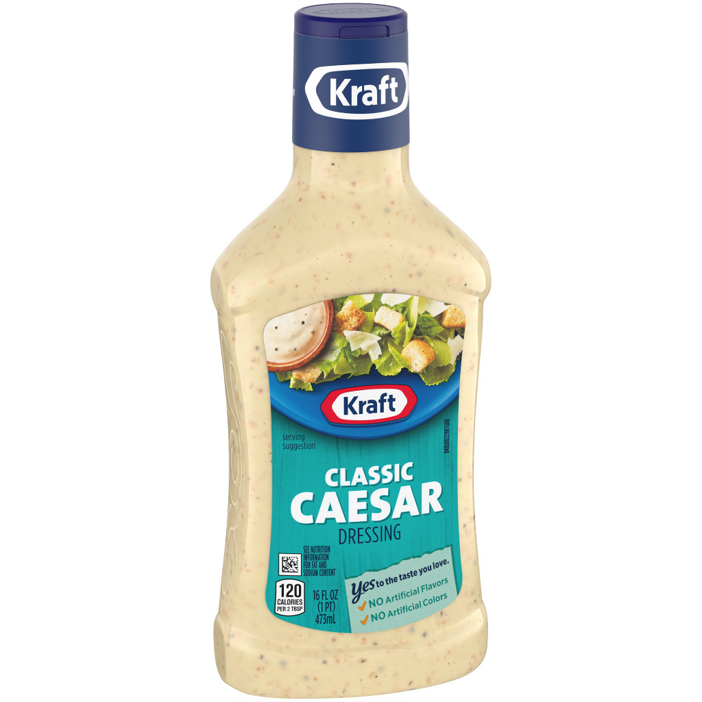 Classic Caesar Dressing Kraft 473 ml./น้ำสลัดซีซาร์คลาสสิก คราฟท์ 473 มล.