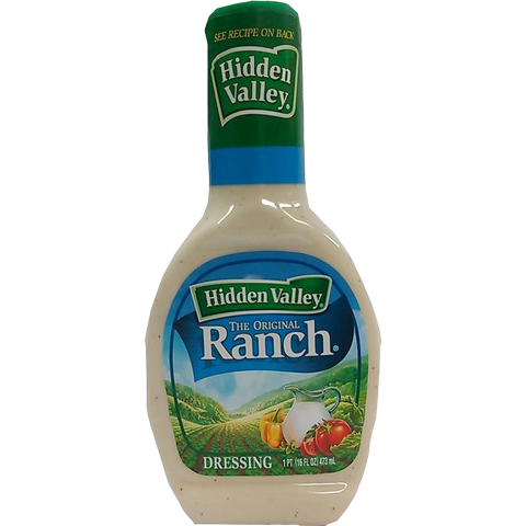 Original Ranch Dressing Hidden Valley 473 ml./น้ำสลัดดั้งเดิม  473 มล.