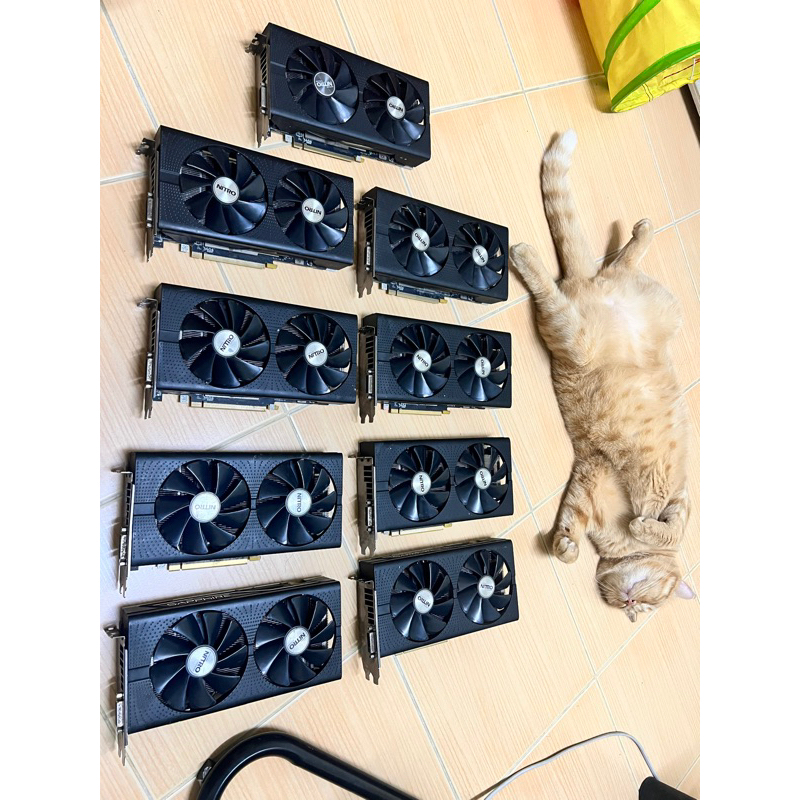 nitro rx 470 8gb มือสองสภาพดี