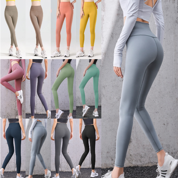 ✨มี 17 สี✨ กางเกงเลกกิ้ง กางเกงโยคะขายาว กางเกงออกกำลังกายผู้หญิง รุ่น YOGA-005