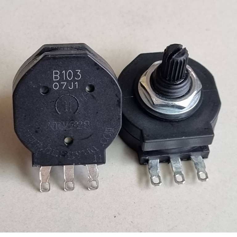 VR10Kวอลลุ่มชั้นเดียว B10K (103) สำหรับเครื่องเชื่อมอินเวอร์เตอร์Potentiometer,,โพเทนชิออมิเตอร์,Variable Resistor