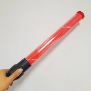 กระบองไฟ กระบองจราจร กระบองฉุกเฉิน แท่งกระบองไฟจราจร ไฟ 3โหมด Traffic baton ยาว 54CM