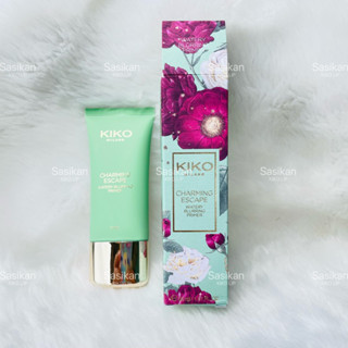 KIKO Charming Escape Watery Blurring Primer 50 ml.ไพรเมอร์เจลเนื้อแมท เมคอัพเบส แต่งหน้าติดทน
