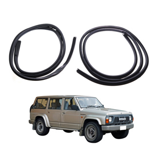 ยางขอบกระจกข้างรถ 1-คู่ ซ้าย-ขวา นิสสัน พาโทรล ซาฟารี Y60 Wagon Pickup Nissan Patrol Safari  ปี 1987-1997 / 2530-2540