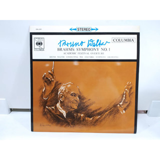 1LP Vinyl Records แผ่นเสียงไวนิล  Porno Walter BRAHMS: SYMPHONY NO. 1   (E2E70)