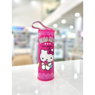 กระเป๋าดินสอกระบอกกลม Hello Kitty รุ่น PVC