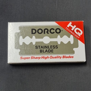 Dorco(แท้) ใบมีดโกนสแตนเลส 2 คม ดอร์โก้ กล่องนึงได้ 5 ใบ ใบมีดโกนสองคมสแตนเลสดอโก้ มีดโกนหนวด สแตนเลสแท้ 100% ส่งด่วน