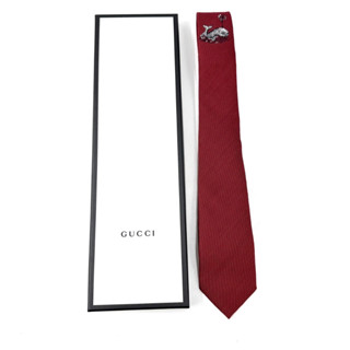 GUCCI Tie ของแท้ 100% [ส่งฟรี]