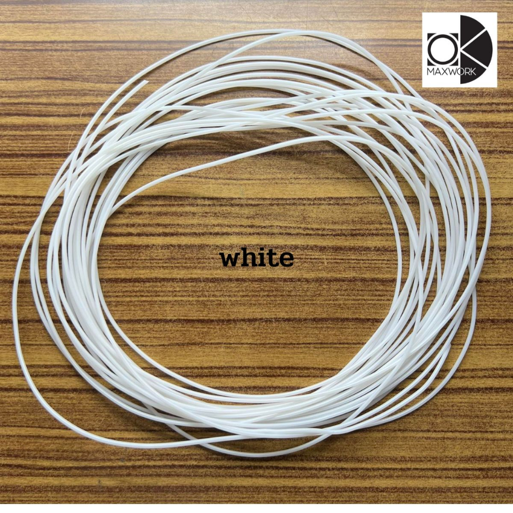 เส้นใยพลาสติก filament TPU 3d สำหรับเครื่องพิมพ์ 3D OKMAXWORK แบ่งทดลอง ความยาว 5 เมตร และ 10 เมตร