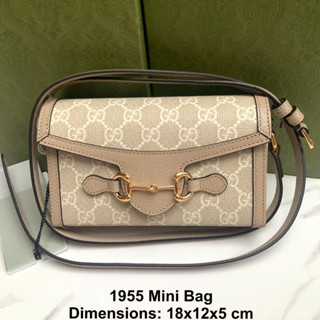 GUCCI 1955 Mini Crossbody Bag ของแท้ 100% [ส่งฟรี]