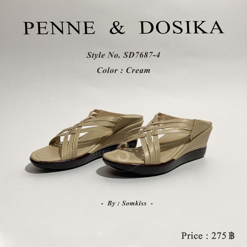 รองเท้าส้นเตารีด PENNE&amp;DOSIKA รุ่น SD7687-4