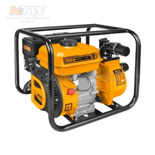 INGCO ปั๊มน้ำ เครื่องยนต์เบนซิน 7 แรงม้า ท่อ 3 นิ้ว รุ่น GWP302 ( Gasoline Water Pump )