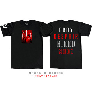 NEVER CLTG เสื้อยืด แขนสั้น รุ่น PRAY DESPAIR