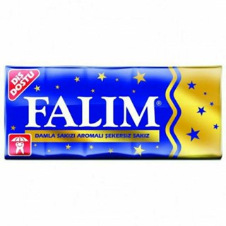 Falim Yildiz Mastic gum mint strawberry no sugar tooth friendly