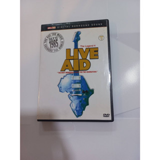 DVD คอนเสิร์ต LIveaid July13 1985