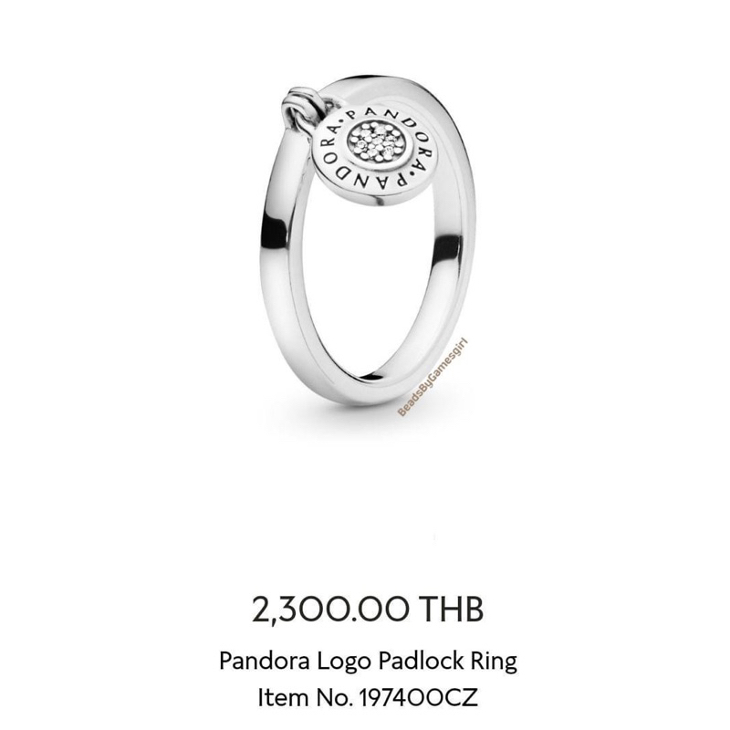 New แหวน Pandora size 48 แท้‼️