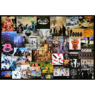 โปสเตอร์ Oasis โอเอซิส วง ดนตรี รูป ภาพ ติดผนัง สวยๆ poster 34.5 x 23.5 นิ้ว (88 x 60 ซม.โดยประมาณ)