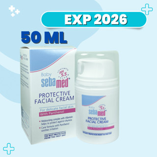 Sebamed Protective Facial Cream ซีบาเมด โพรเทคทีฟครีม 50 mL 1 ขวด ผิวแพ้ เด็กแรกเกิด หมดอายุ 2026