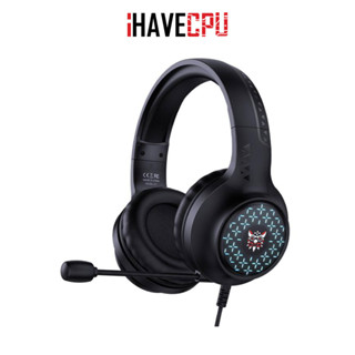 iHAVECPU HEADSET (หูฟัง) ONIKUMA X7 GAMING HEADPHONE WITH LED (BLACK)