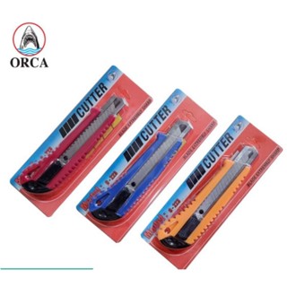 ORCA คัตเตอร์ 18มม. C-223 (รุ่นประหยัด)คละสี