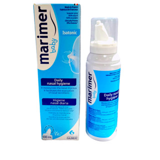 Marimer Baby Isotinic Spray 100ml มาริเมอร์ สเปรย์น้ำทะเลพ่นจมูก 5956