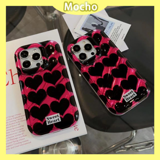 💕พร้อมส่ง💕iPhone 14 13 12 11 Pro Max เคส for เคสไอโฟน11 เรียบง่าย บางเบาพกพาง่าย แฟชั่น รูปหัวใจ กันกระแทก Case