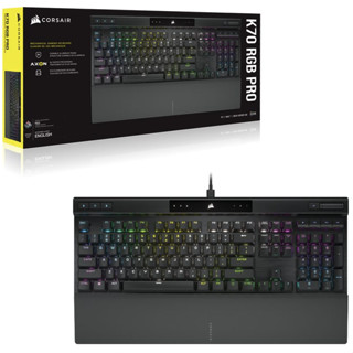 [คีย์ TH] Corsair K70 RGB PRO MX Blue Switch Mechanical Gaming Keyboard (CH-9109411-TH) รับประกัน 2ปี ศูนย์ไทย