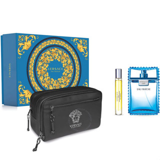 Versace Mens Eau Fraiche Gift Set Fragrances 3PSC เซ็ต 3 ชิ้น